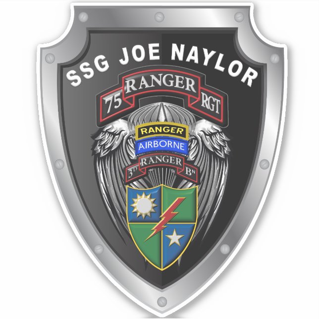 Ranger Regiment 3. Bat "Rangers Lead The Way Aufkleber (Vorderseite)