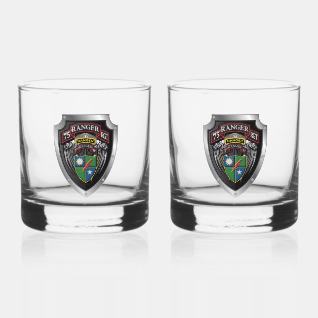 Ranger Regiment 3. BAT Whiskyglas (Vorderseite)