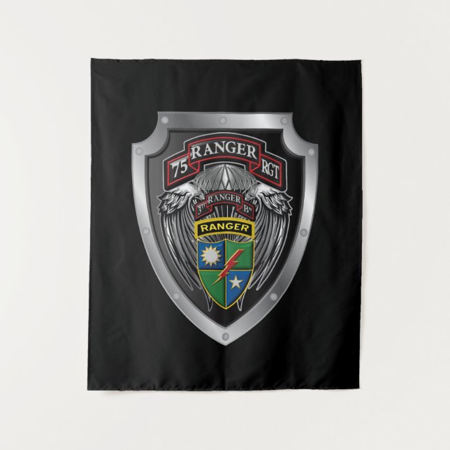 Ranger Regiment 3. Bataillon Wandteppich (Vorderseite)