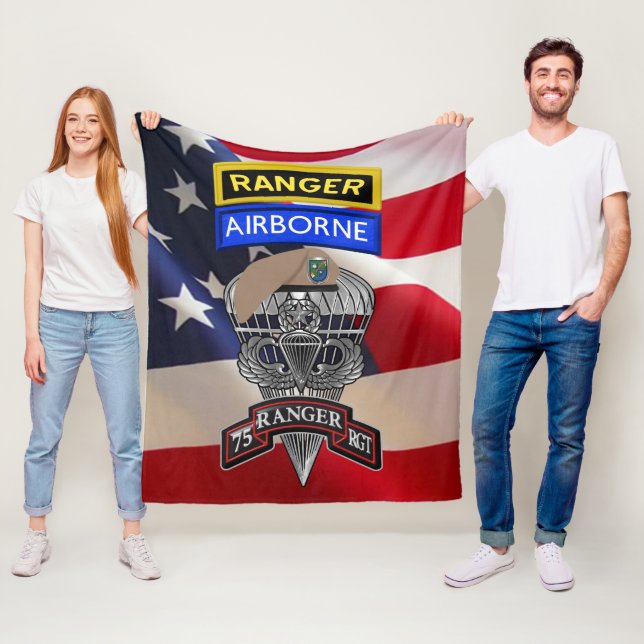 Ranger Regiment Fleecedecke (Beispiel)