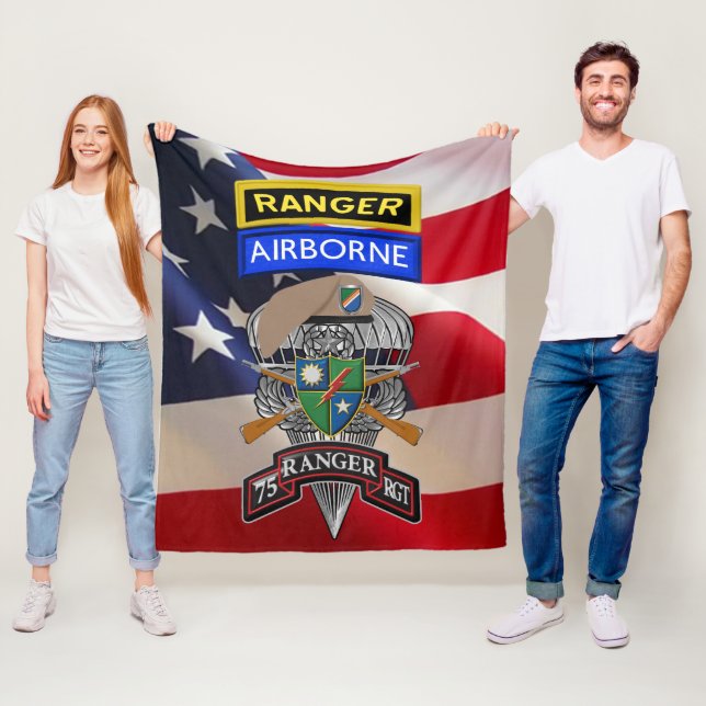 Ranger Regiment Fleecedecke (Beispiel)