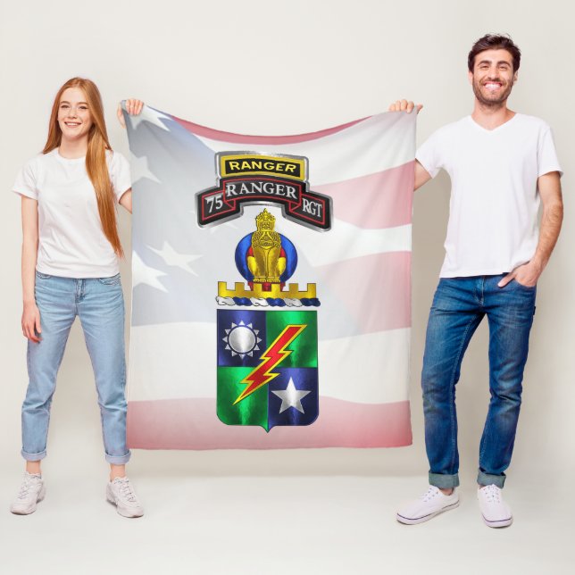 Ranger Regiment Fleecedecke (Beispiel)