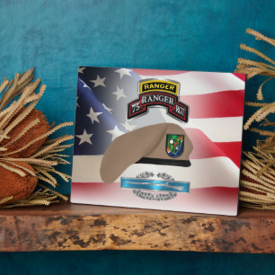 Ranger Regiment Fotoplatte