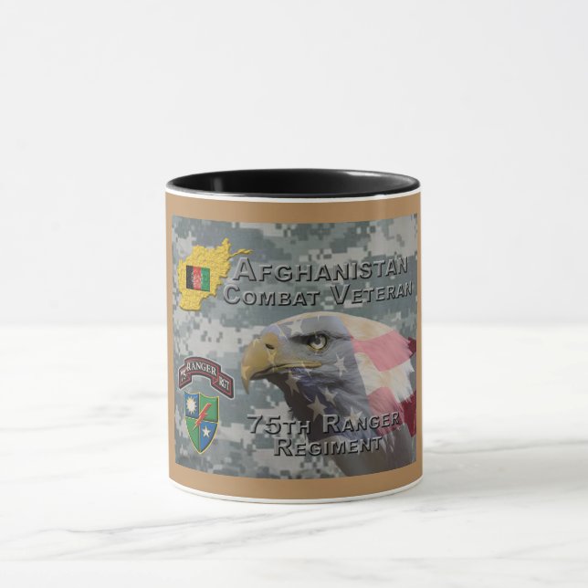 Ranger Regiment für den afghanischen Kampfveteran Tasse (Zentrum)