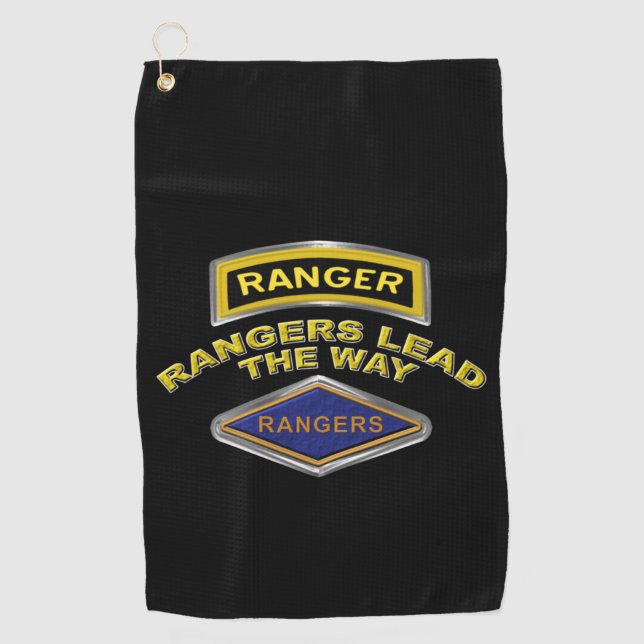 Ranger Regiment Golfhandtuch (Vorderseite)