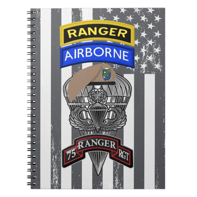Ranger Regiment Notizblock (Vorderseite)