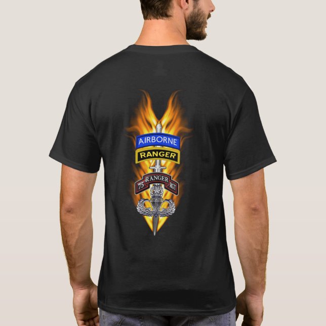 Ranger Regiment Ranger "Sua Sponte" T-Shirt (Rückseite)