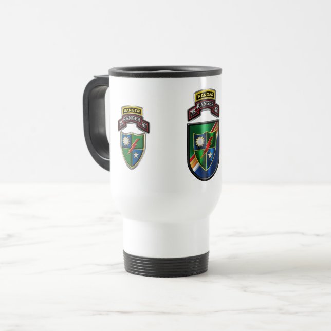 Ranger Regiment Reisebecher (Vorderseite Links)