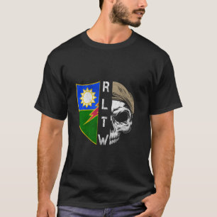 Ranger Regiment Skull Unit Wappen RLTW Beret V T-Shirt