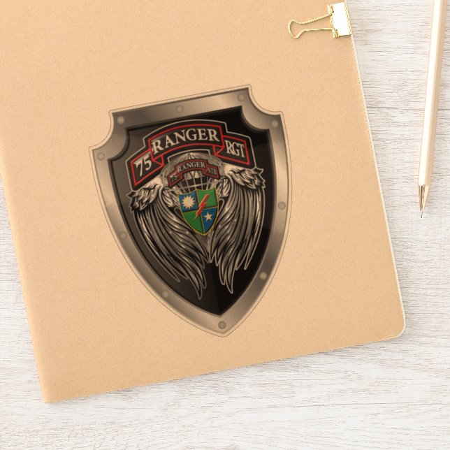 Ranger Regiment STB "Rangers Lead The Way" Aufkleber (Notizbuch)