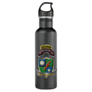 Ranger Regiment "Sua Sponte" Edelstahlflasche