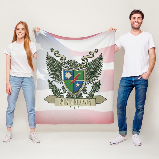 Ranger Regiment Veteran Fleecedecke (Beispiel)