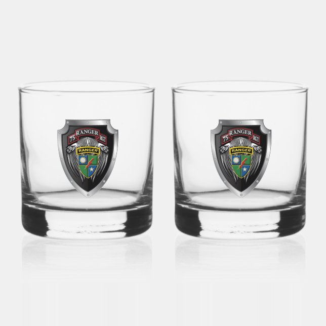 Ranger Regiment Whiskyglas (Vorderseite)