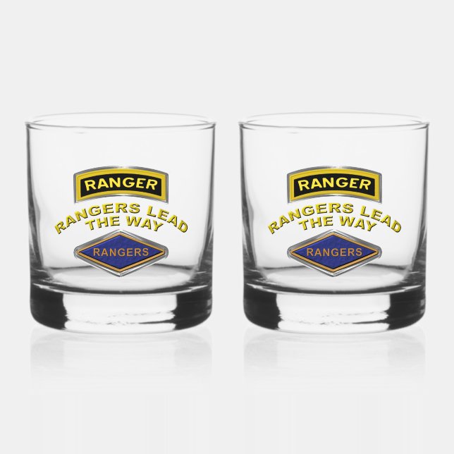 Ranger Regiment Whiskyglas (Vorderseite)