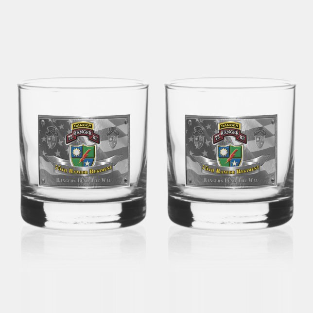 Ranger Regiment Whiskyglas (Vorderseite)