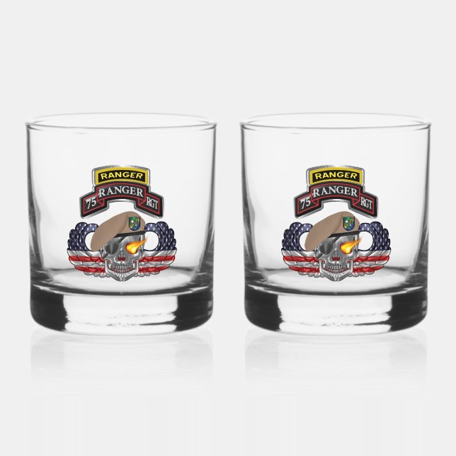 Ranger Regiment Whiskyglas (Vorderseite)
