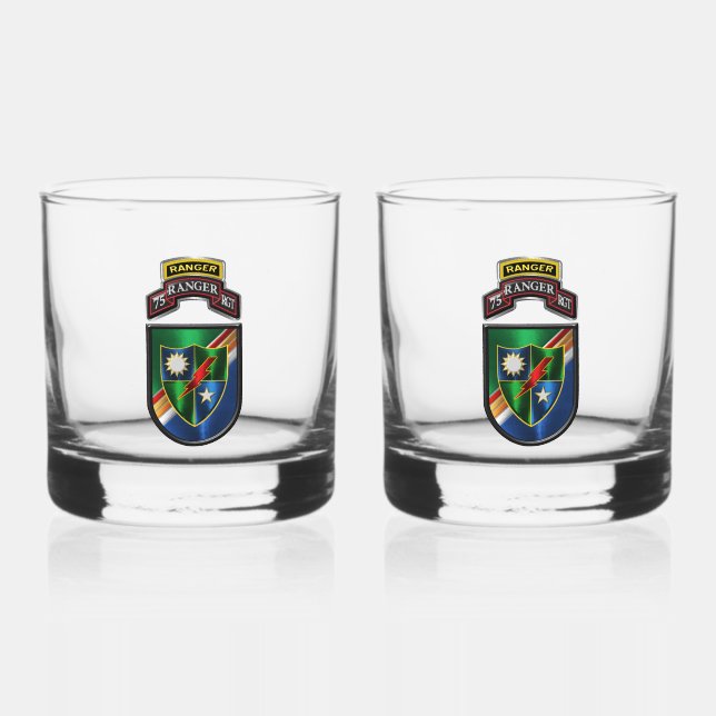 Ranger Regiment Whiskyglas (Vorderseite)