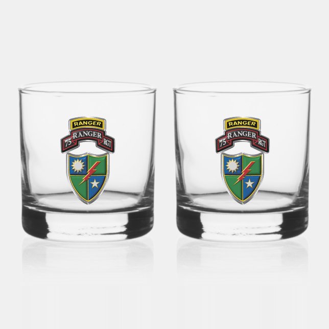 Ranger Regiment Whiskyglas (Vorderseite)