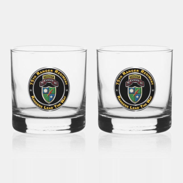 Ranger Regiment Whiskyglas (Vorderseite)