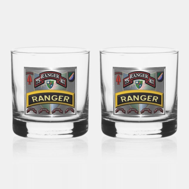 Ranger Regiment Whiskyglas (Vorderseite)
