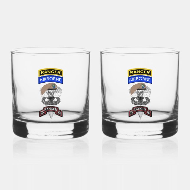 Ranger Regiment Whiskyglas (Vorderseite)