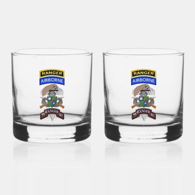 Ranger Regiment Whiskyglas (Vorderseite)