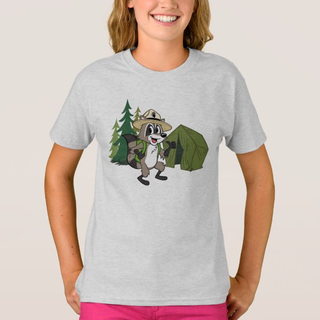 Ranger Rick | Great American Campout - Zent T-Shirt (Vorderseite)