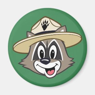 Ranger Rick   Ranger Rick Face Magnet