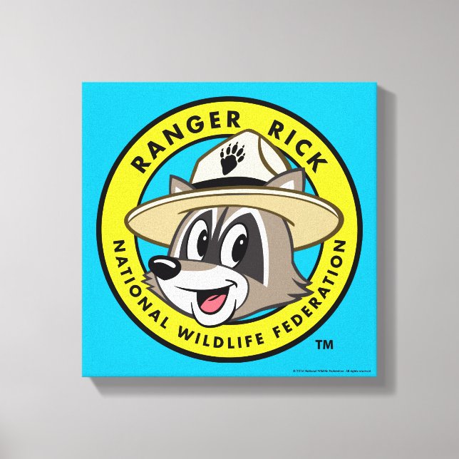 Ranger Rick Ranger Rick Logo Leinwanddruck (Vorderseite)
