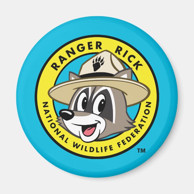 Ranger Rick Ranger Rick Logo Magnet (Vorne)