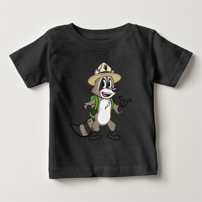 Ranger Rick | Ranger Rick Pointing Baby T-shirt (Vorderseite)