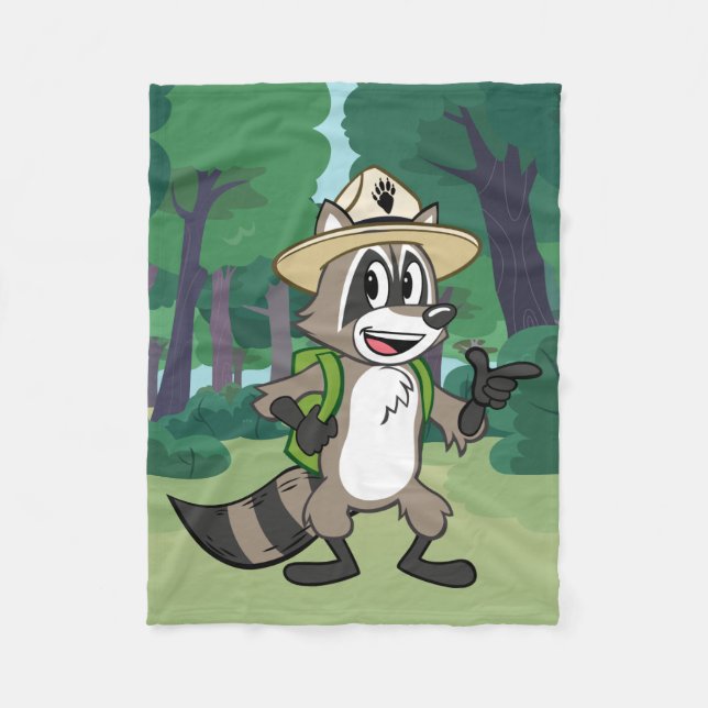 Ranger Rick | Ranger Rick Pointing Fleecedecke (Vorderseite)