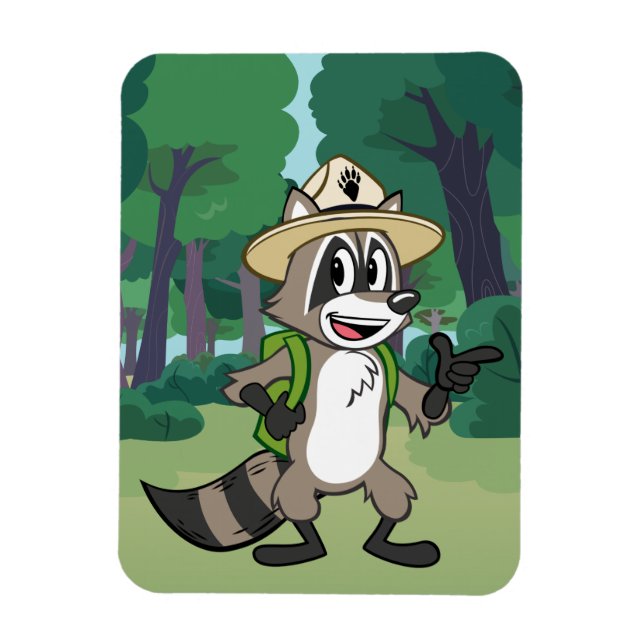 Ranger Rick | Ranger Rick Pointing Magnet (Vertikal)