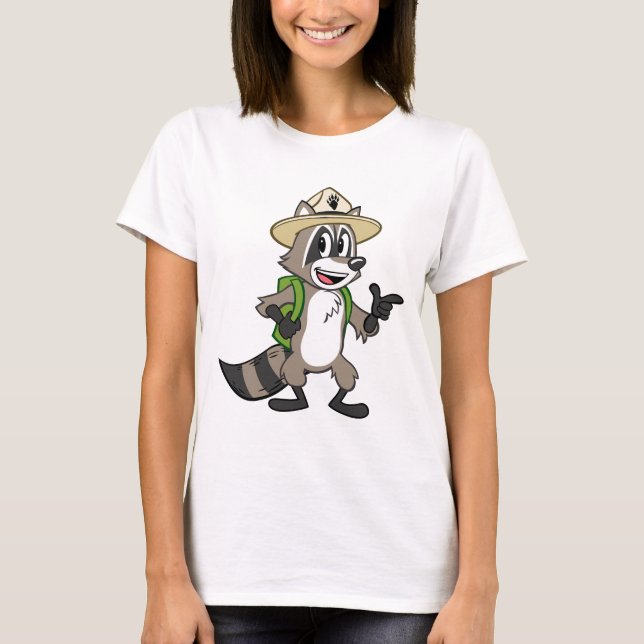 Ranger Rick | Ranger Rick Pointing T-Shirt (Vorderseite)