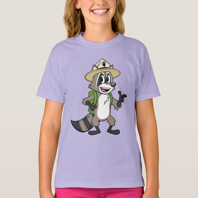 Ranger Rick | Ranger Rick Pointing T-Shirt (Vorderseite)