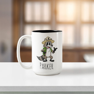 Ranger Rick | Ranger Rick Pointing Zweifarbige Tasse