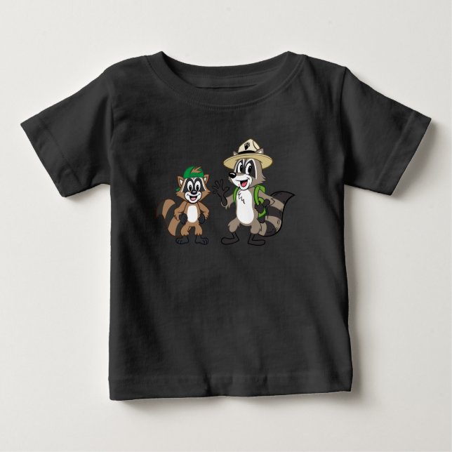 Ranger Rick | Ranger Rick & Ricky Baby T-shirt (Vorderseite)