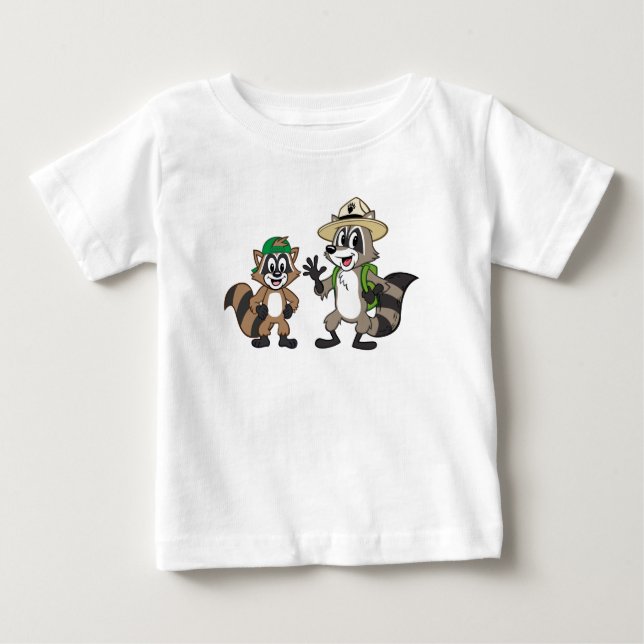 Ranger Rick | Ranger Rick & Ricky Baby T-shirt (Vorderseite)