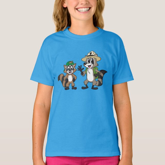 Ranger Rick | Ranger Rick & Ricky T-Shirt (Vorderseite)