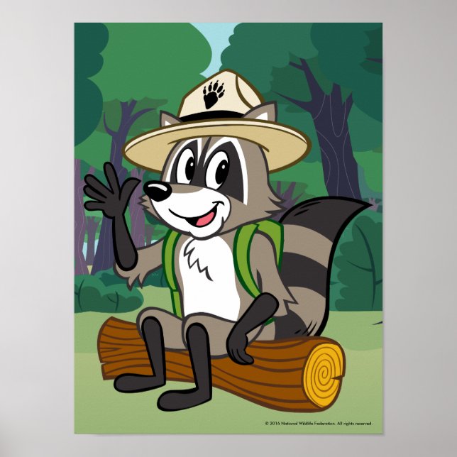 Ranger Rick | Ranger Rick Sitting Poster (Vorne)