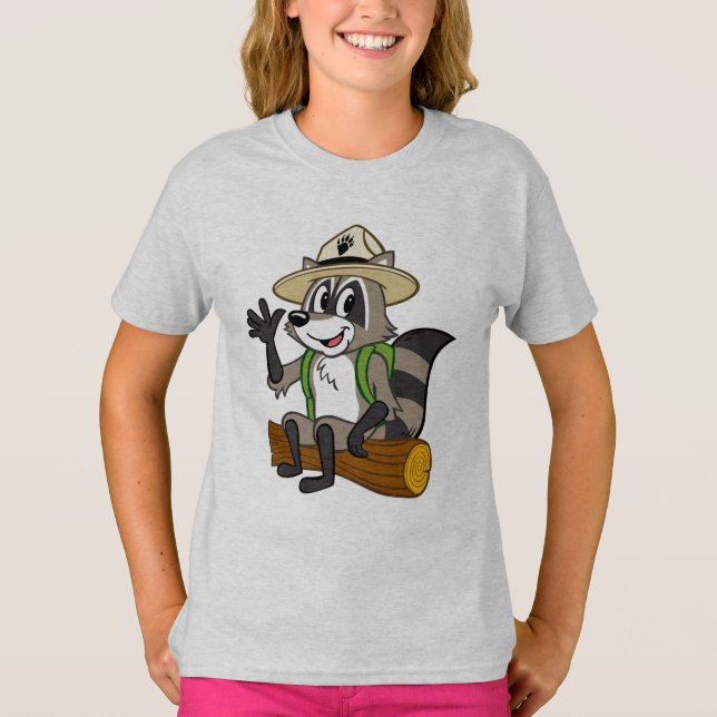Ranger Rick | Ranger Rick Sitting T-Shirt (Vorderseite)