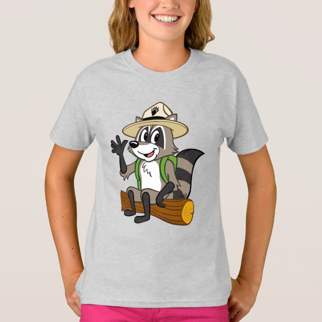 Ranger Rick | Ranger Rick Sitting T-Shirt (Vorderseite)