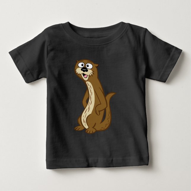 Ranger Rick | Reggie Otter Baby T-shirt (Vorderseite)