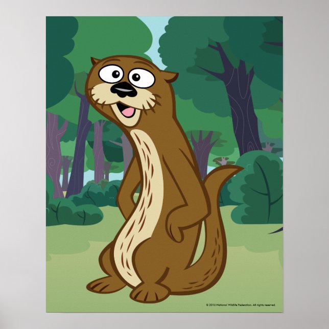 Ranger Rick | Reggie Otter Poster (Vorne)