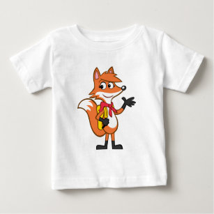 Ranger Rick   Scarlett Fox Waving Baby T-shirt