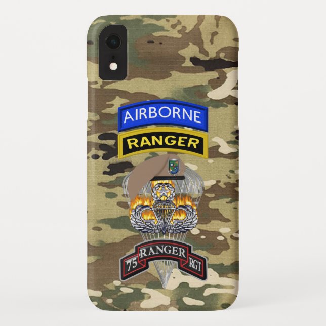 "Rangers Lead The Way" 75. Ranger Regiment Case-Mate iPhone Hülle (Rückseite)
