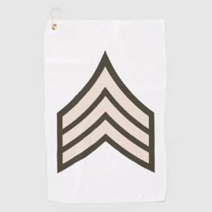 Rangfolge der Armee Golfhandtuch