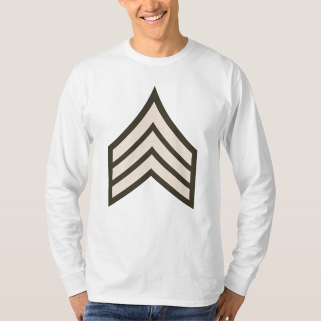Rangfolge der Armee T-Shirt (Vorderseite)