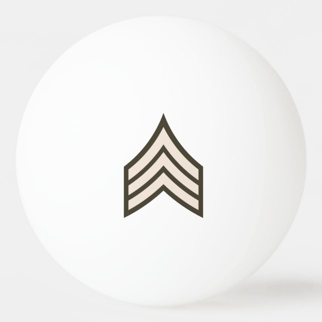 Rangfolge der Armee Tischtennisball (Vorderseite)