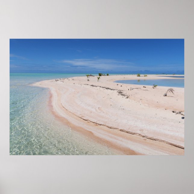 Rangiroa Blue Lagoon Poster (Vorne)